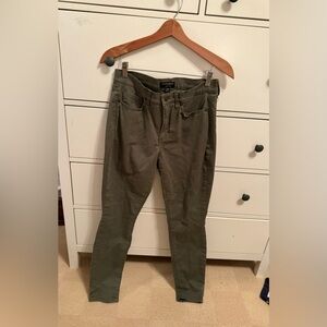 Women’s Olive Green Jeans